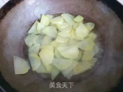 Make Potato bean horn step 6