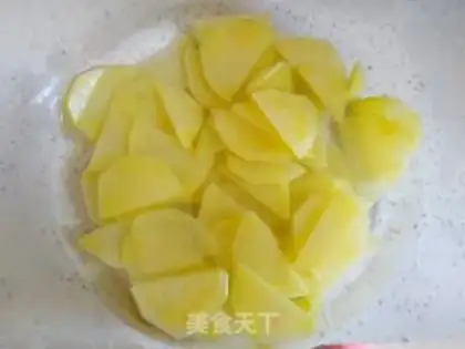 Make Potato bean horn step 7