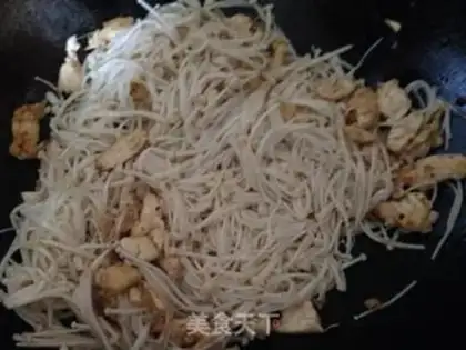 Make Scrambles of gold step 3