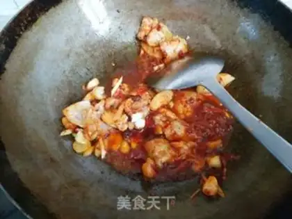 Make Potato bean horn step 9