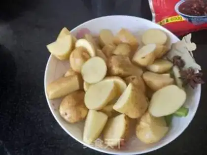 Make Potato sauce step 1