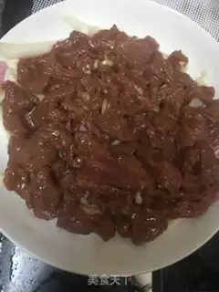 Make White mushroom steam beef step 5