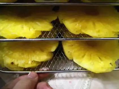 Make Pineapple dry step 3