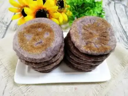 Make Black rice sesame cakes step 13