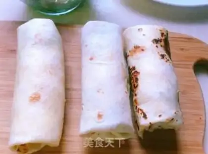 Make Chicken cucumber roll step 5