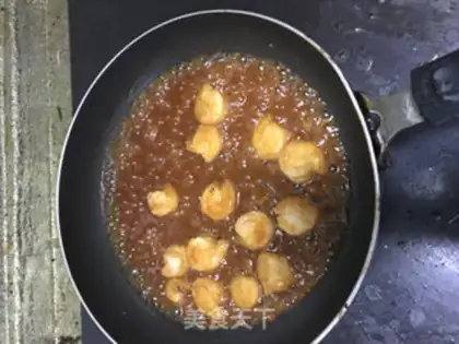 Make Sugar shrimp balls step 8