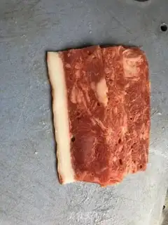 Make Boiled bacon pins step 2