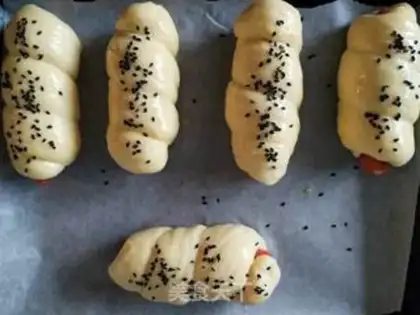Make Hot dog roll step 7