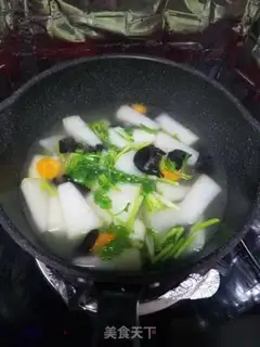 Make ♪ Black-mule cuisine soup ♪ step 5