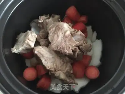 Make Old coconut-bone carrot soup step 5