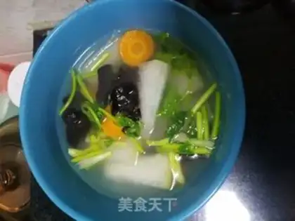 Make ♪ Black-mule cuisine soup ♪ step 6