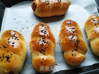 Make Hot dog roll step 9