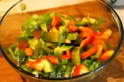 Make Onion leaves step 3