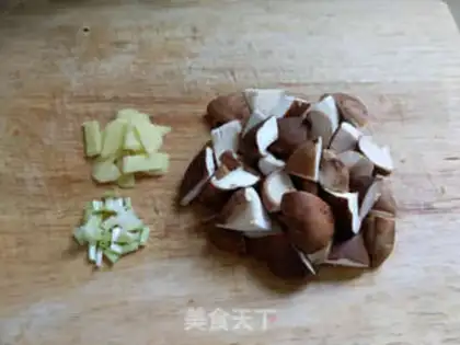 Make Tombo mushroom soup step 3