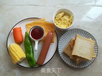 Make Toast mini pizza step 0