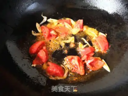 Make Tomato fat cow step 6