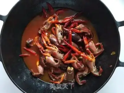 Make Spicy crawfish step 7