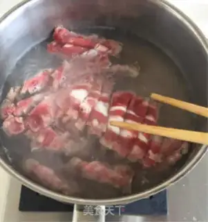 Make Sour soup, fat cow step 2