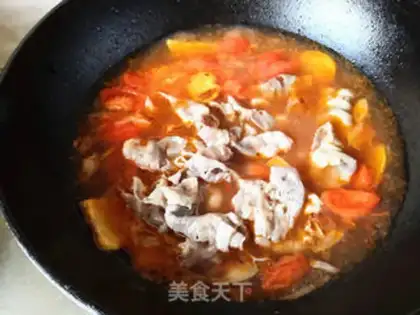 Make Tomato fat cow step 9