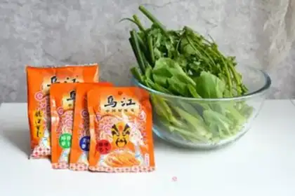 Make Oily noodles step 1