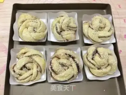 Make Bean and sand, bread step 16