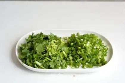 Make Oily noodles step 2