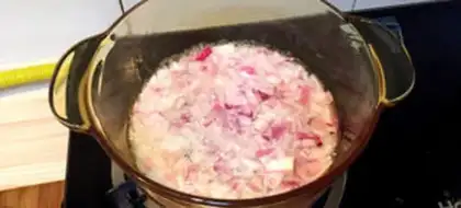 Make Curry chicken step 1