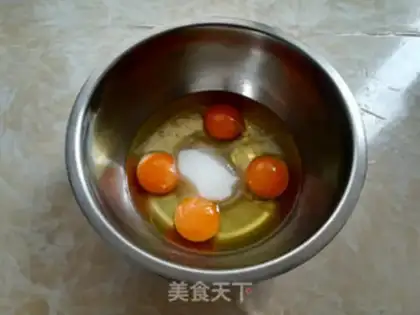 Make Six inches of mango cake step 0