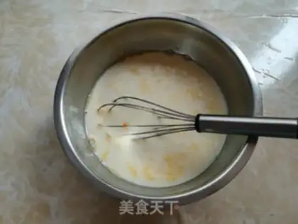 Make Six inches of mango cake step 1