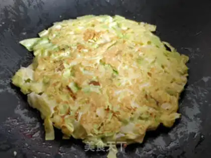 Make Breakfast cabbage step 4