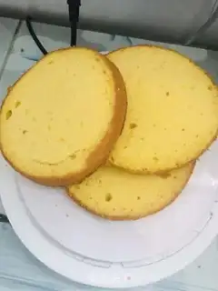 Make Mango cake step 1