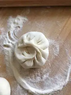 Make Red bean rolls step 17