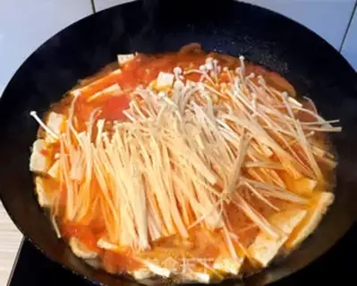 Make Potato tofu soup step 3