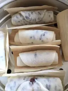 Make Red bean rolls step 21