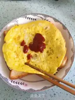 Make Egg ham sandwich step 3