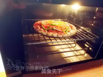 Make Salami sausage pizza step 12