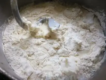 Make Onion buns step 1