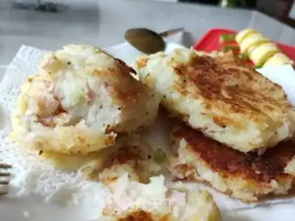 Make Fried potatoes step 15
