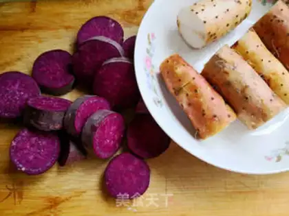 Make Potato mountain medicine cake step 1