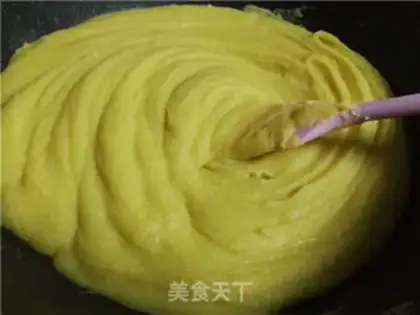 Make Vegetable green bean cake step 10