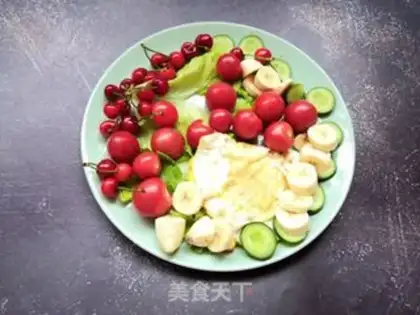 Make Fruit egg salad step 4
