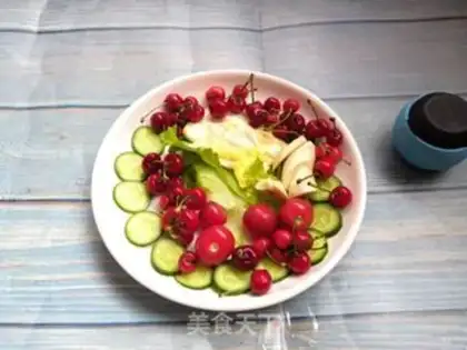 Make Fruit egg salad step 5