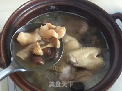 Make Powder chicken soup step 9