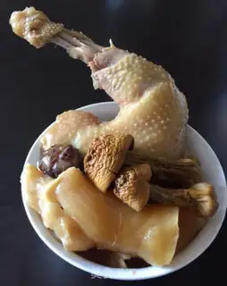 Make Powder chicken soup step 10
