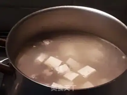 Make Duck-cracker tofu soup step 5