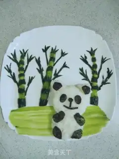 Make Lovely panda step 5