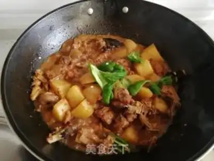 Make Potato chicken step 9