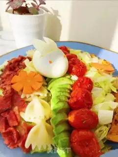Make Egg rabbit field salad step 9