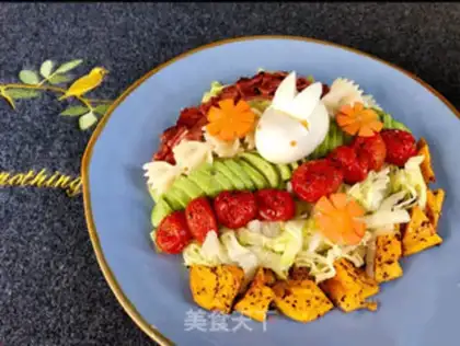 Make Egg rabbit field salad step 10