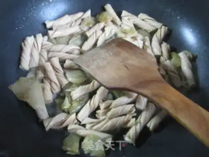 Make Squeeze the vegetables, broccoli and beans step 2
